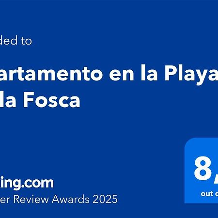 Apartamento En La Playa De La Fosca San Juan de Palamos Dış mekan fotoğraf